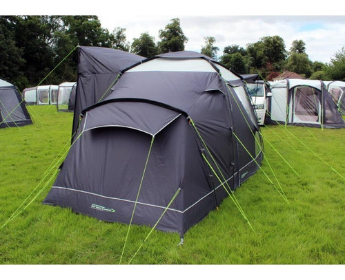 Grey person multi room tent - grey,