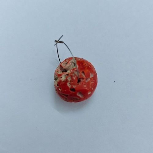 Italian red coral beads - italian, loose