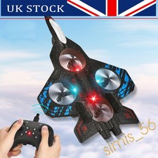 RC Plane Toy Drone RAPTOR Remote Control Glider Fighter Jet Quadcopter 2.4G