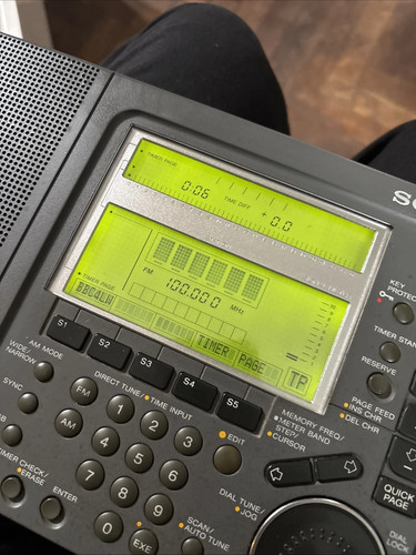 Rare sony icf sw77 world - icf-sw77,