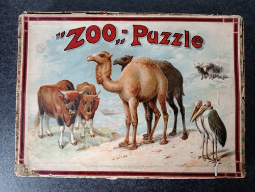 Rare antique zoo puzzle - rare,