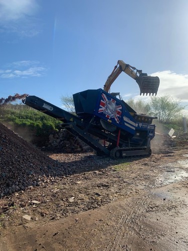 Concrete crusher shredder hire - concrete, crusher/shredder