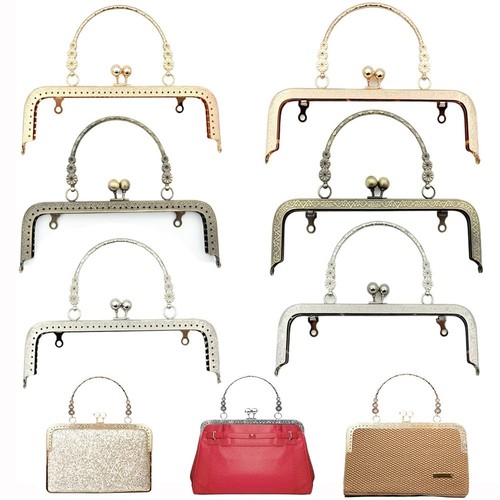 Metal purse frame kiss - metal,