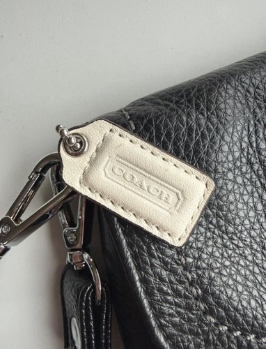 Vintage coach black leather - vintage,