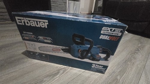 Erbauer 36v chainsaw complete - erbauer,