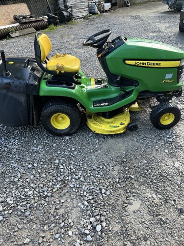 John deere x300r ride mower - john,