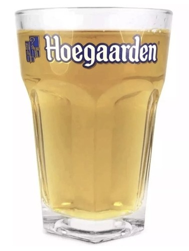 Hoegaarden beer glasses - beer,