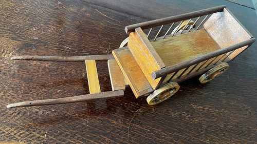 Vintage model cart - vintage,