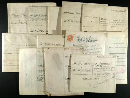 Job lot indentures 1839 - lot, 1839-98