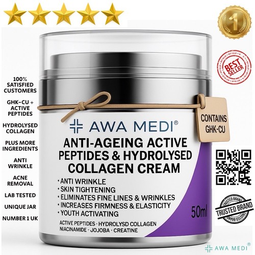 Anti ageing face - cream, ghk-cu