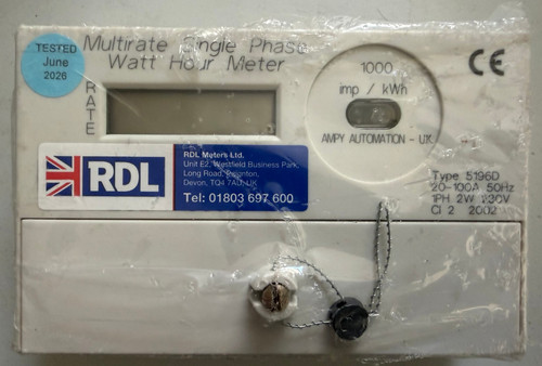 Single phase watt hour - phase,