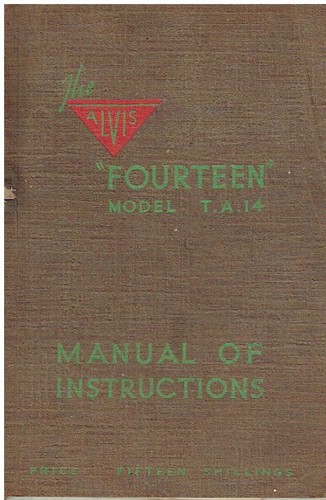 Alvis ta14 saloon - alvis,