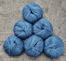 Mohair Wool Yarn Lot Of 6
