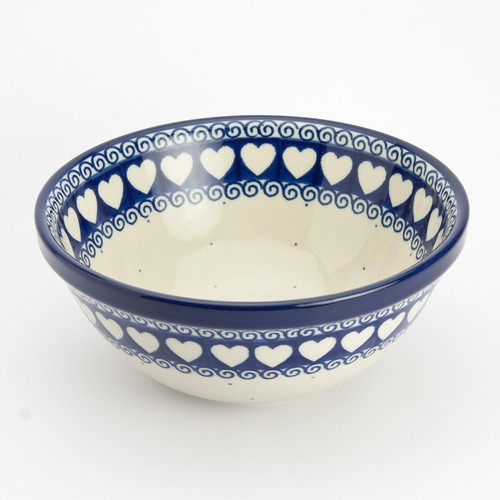 Polish pottery 17cm dessert - pottery,