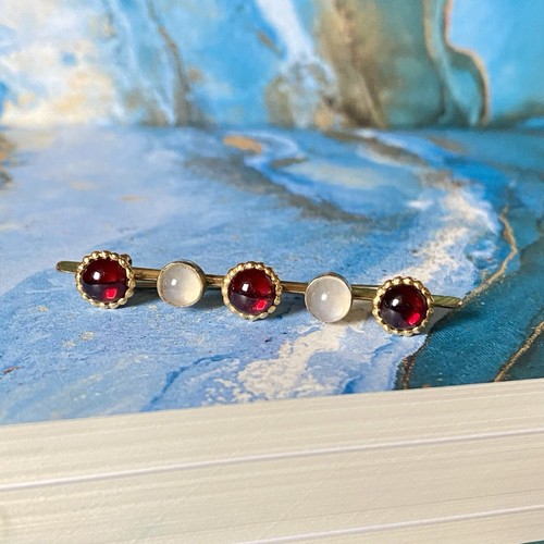 Edwardian style moonstone - an,