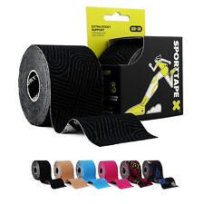 SPORTTAPE Kinesiology Tape - Waterproof, Hypoallergenic Muscle Physio Tape