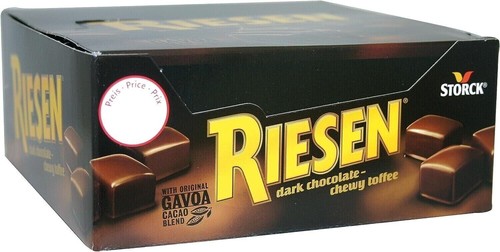 Riesen dark chocolate chewy - riesen,