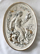Vintage Ceramic Plaque Wall