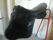 Ryder Saddle black leather 17
