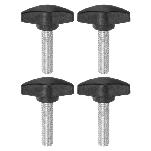4pcs 30mm male thread tee - x,