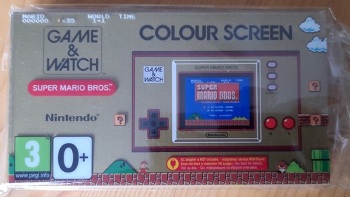 New nintendo game watch - nintendo,