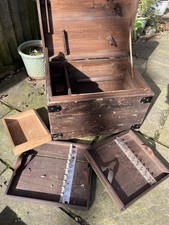 Antique woodworkers tool - antique, chest