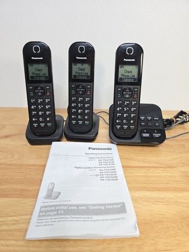 Panasonic tgc423eb cordless - kx-tgc423eb,