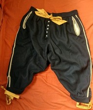 ECWS Sealed Knot venetian style breeches wool with silk trim size 39 W