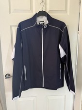 FootJoy Mens Windshirt Golf Jacket Full Zip Windproof Top Water Repellent size M