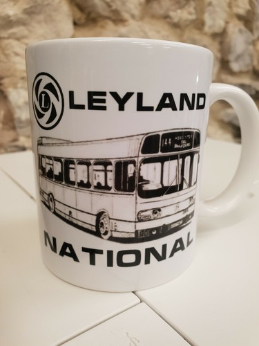 Leyland national bus cup mug - national,