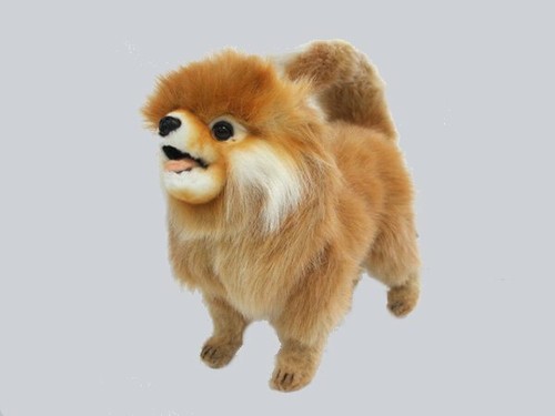 Hansa pomeranian dog plush - ,
