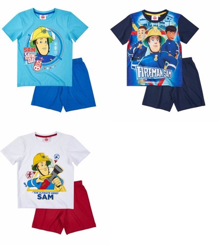 Fireman sam pyjamas shorties - sam,