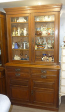 Good Victorian Oak Bookcase