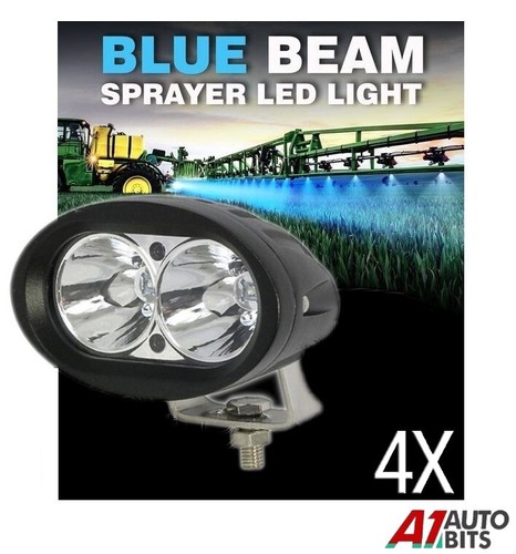 Led blue crop sprayer boom - blue,