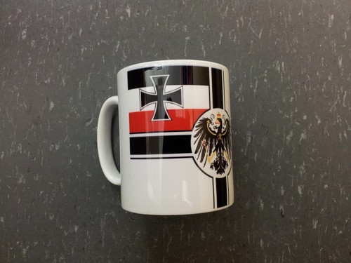 Ww1 german mug - flag,, (german