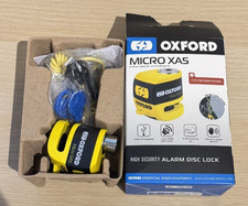 Oxford Micro XA5 Disc Lock – Alarmed Motorcycle/Bike Lock