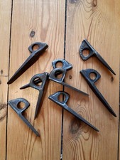 Vintage climbing pitons - vintage, pitons.