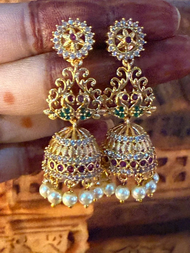 Jhumka earrings - jhumka,