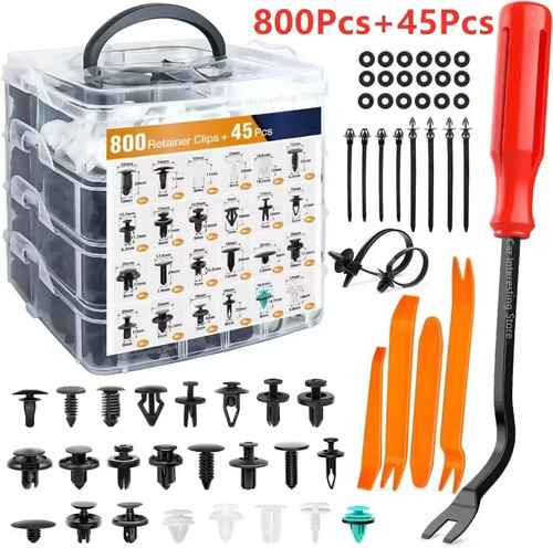 100 800pcs car fastener clip - fastener,