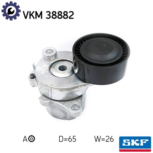 Belt tensioner vribbed - belt,