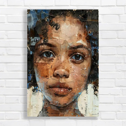 Stunning portrait abstract - stunning,