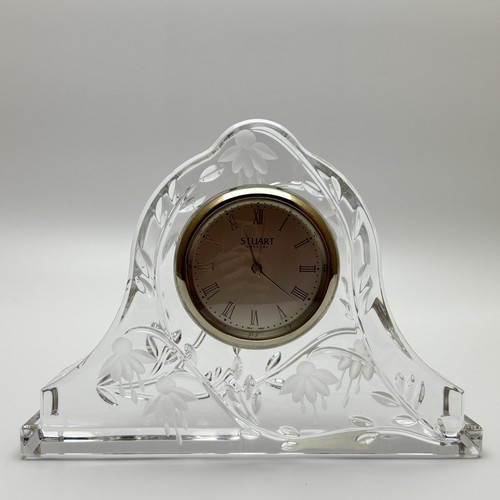 Stuart crystal cascade - stuart, clock