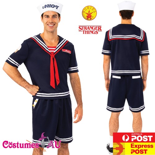 Mens steve scoops ahoy costume - steve,