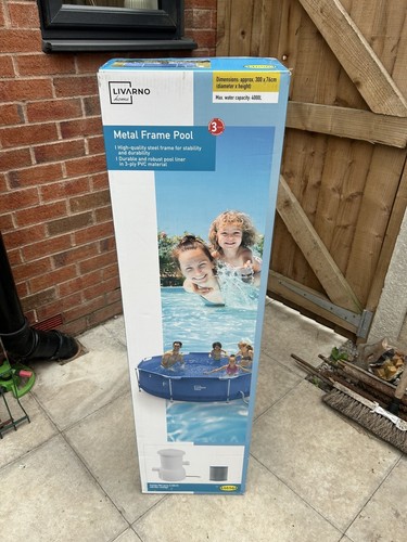 Metal frame swimming - metal, pool