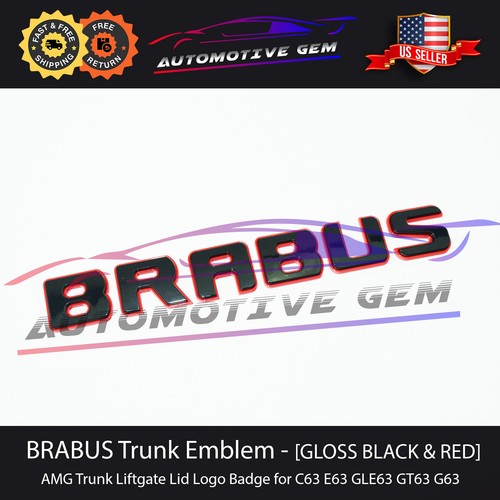 Brabus logo tailgate gloss - tailgate,