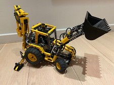 Lego technic back hoe - lego, (8455)