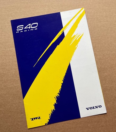 1997 volvo s40 racing brochure - 1997,