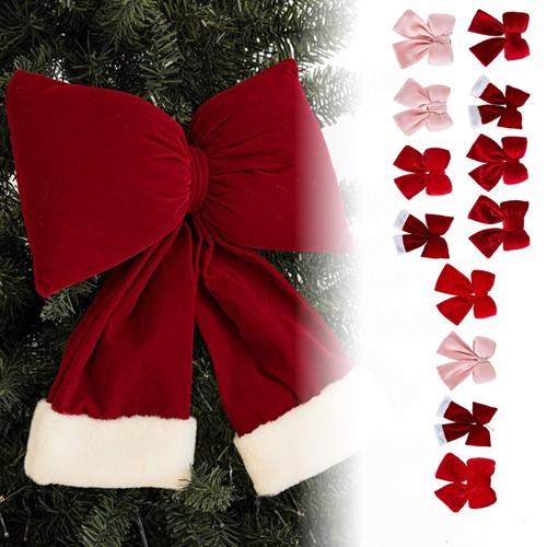 Christmas tree bow - festive,