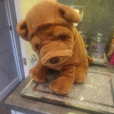 Simply Soft Collection - Keel Toys - 9” Brown Dog Toy - Plush Soft Toy