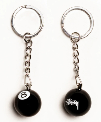 Stussy ball keychian - stussy,